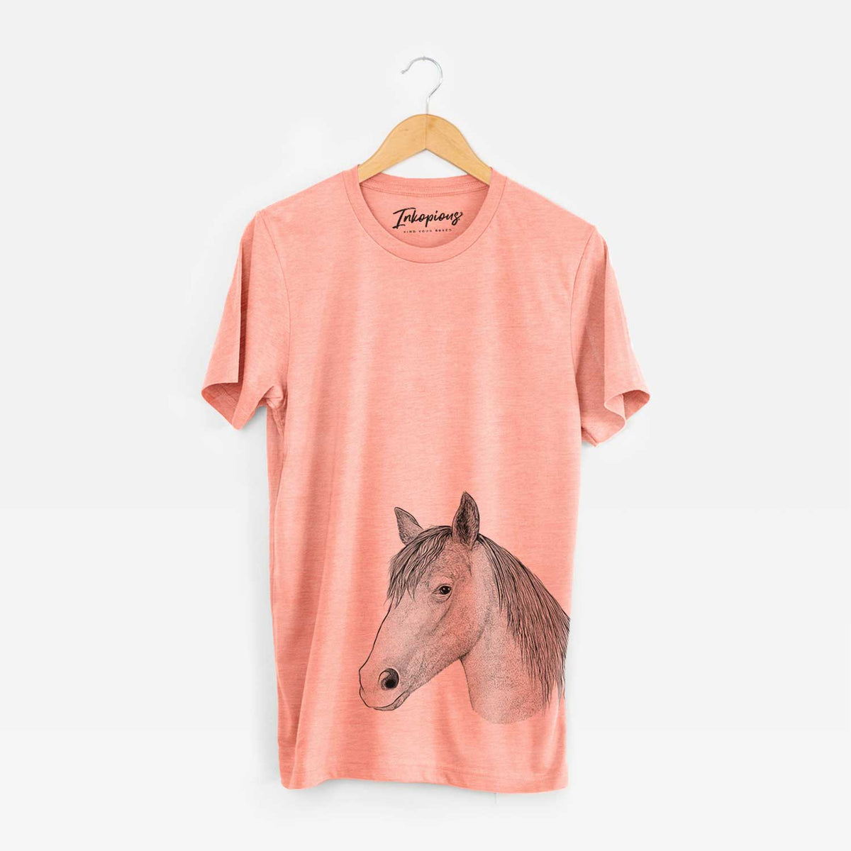 Bare Midnight the Missouri Foxtrotter Horse - Unisex Crewneck