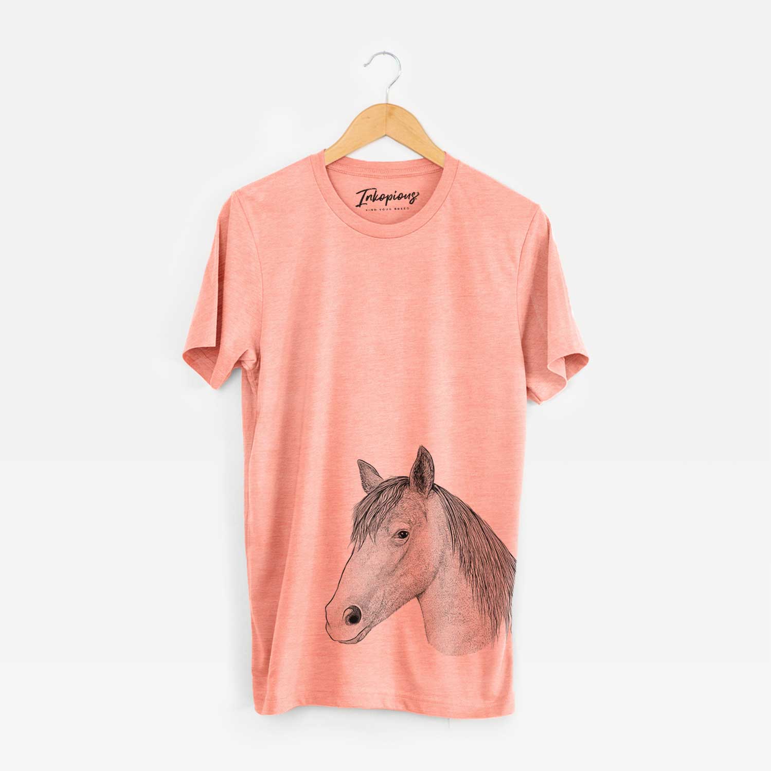 Bare Midnight the Missouri Foxtrotter Horse - Unisex Crewneck