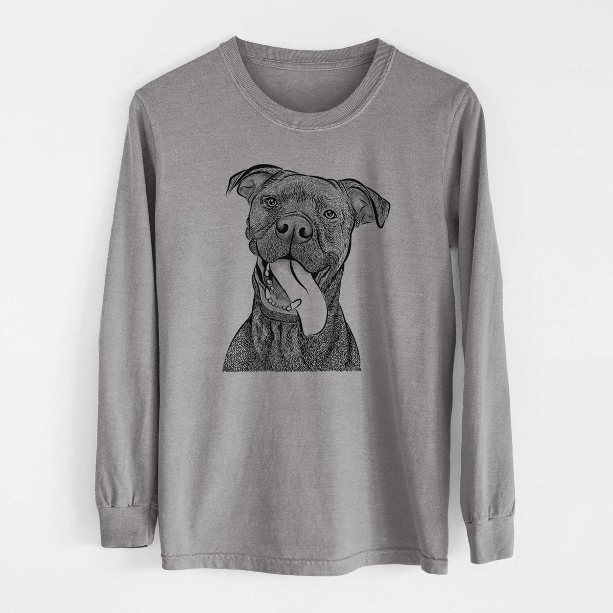 Bare Mikey the Boxador - Heavyweight 100% Cotton Long Sleeve