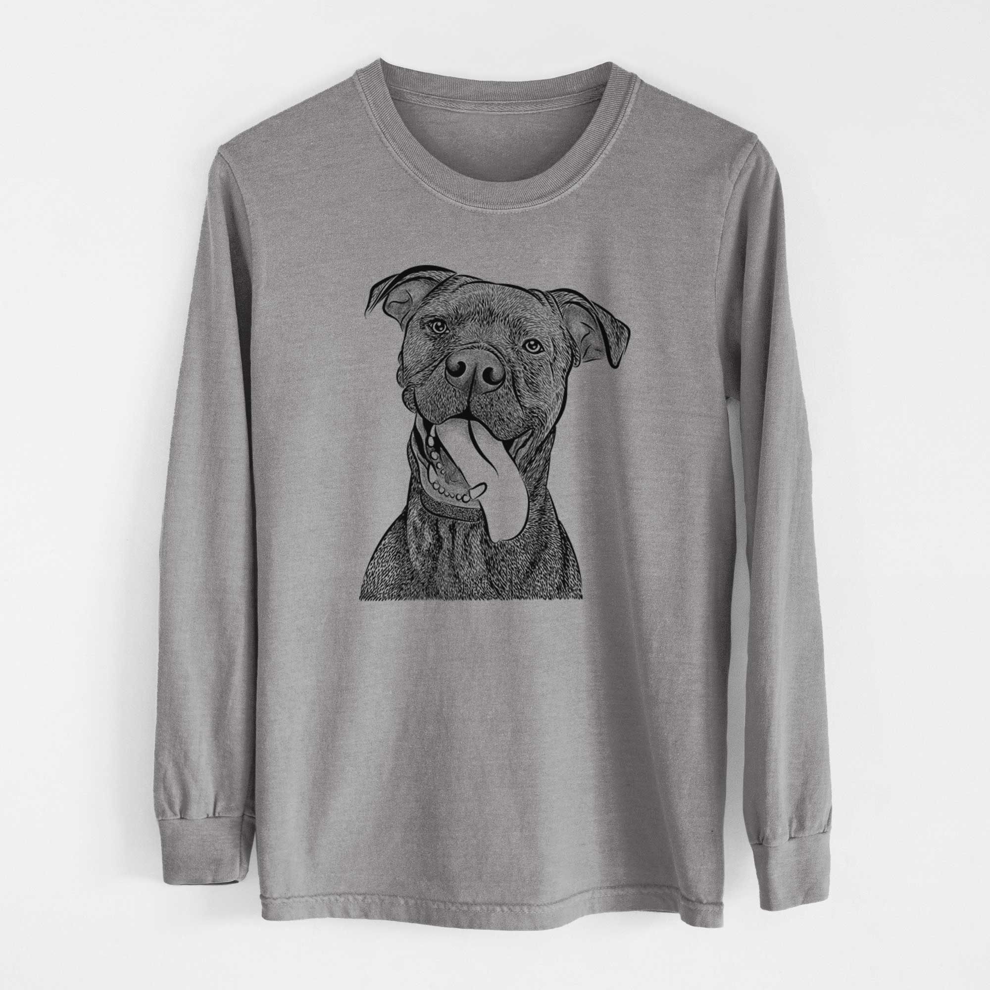 Bare Mikey the Boxador - Heavyweight 100% Cotton Long Sleeve