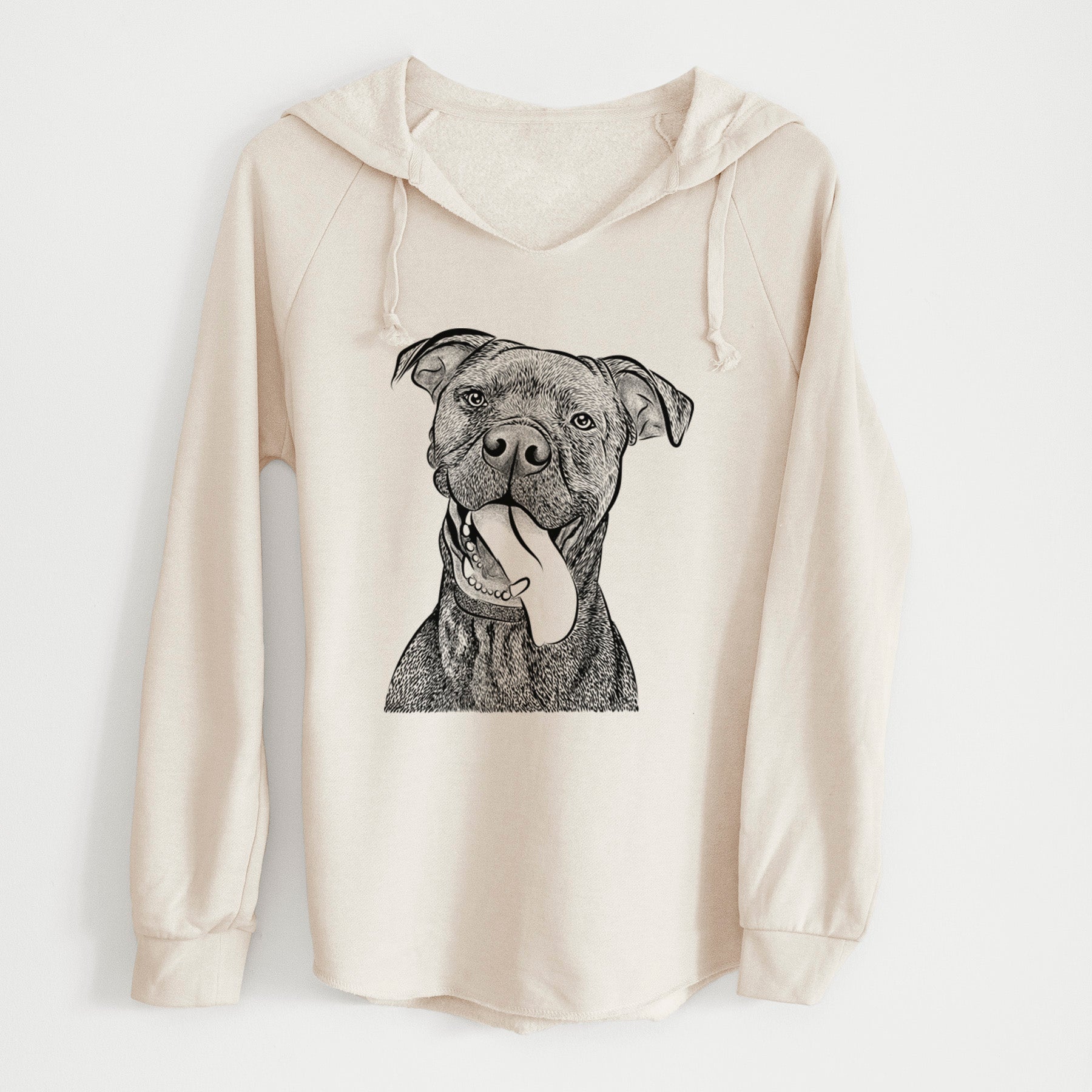 Bare Mikey the Boxador - Cali Wave Hooded Sweatshirt