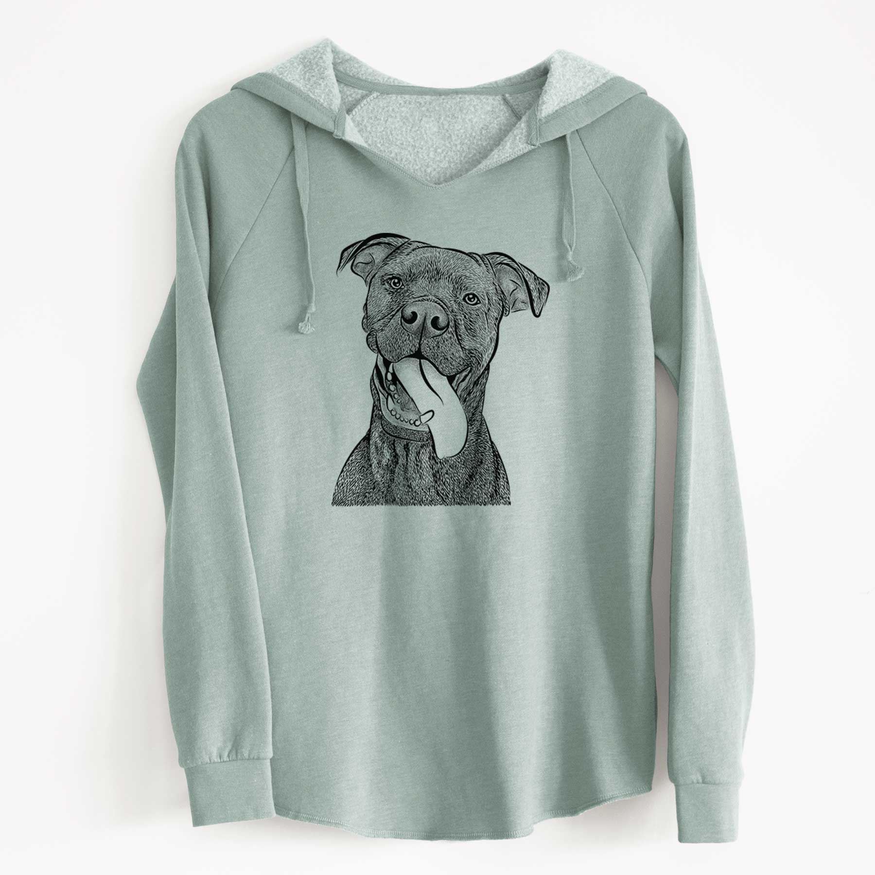 Bare Mikey the Boxador - Cali Wave Hooded Sweatshirt