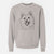 Bare Miki the American Eskimo - Unisex Pigment Dyed Crew Sweatshirt