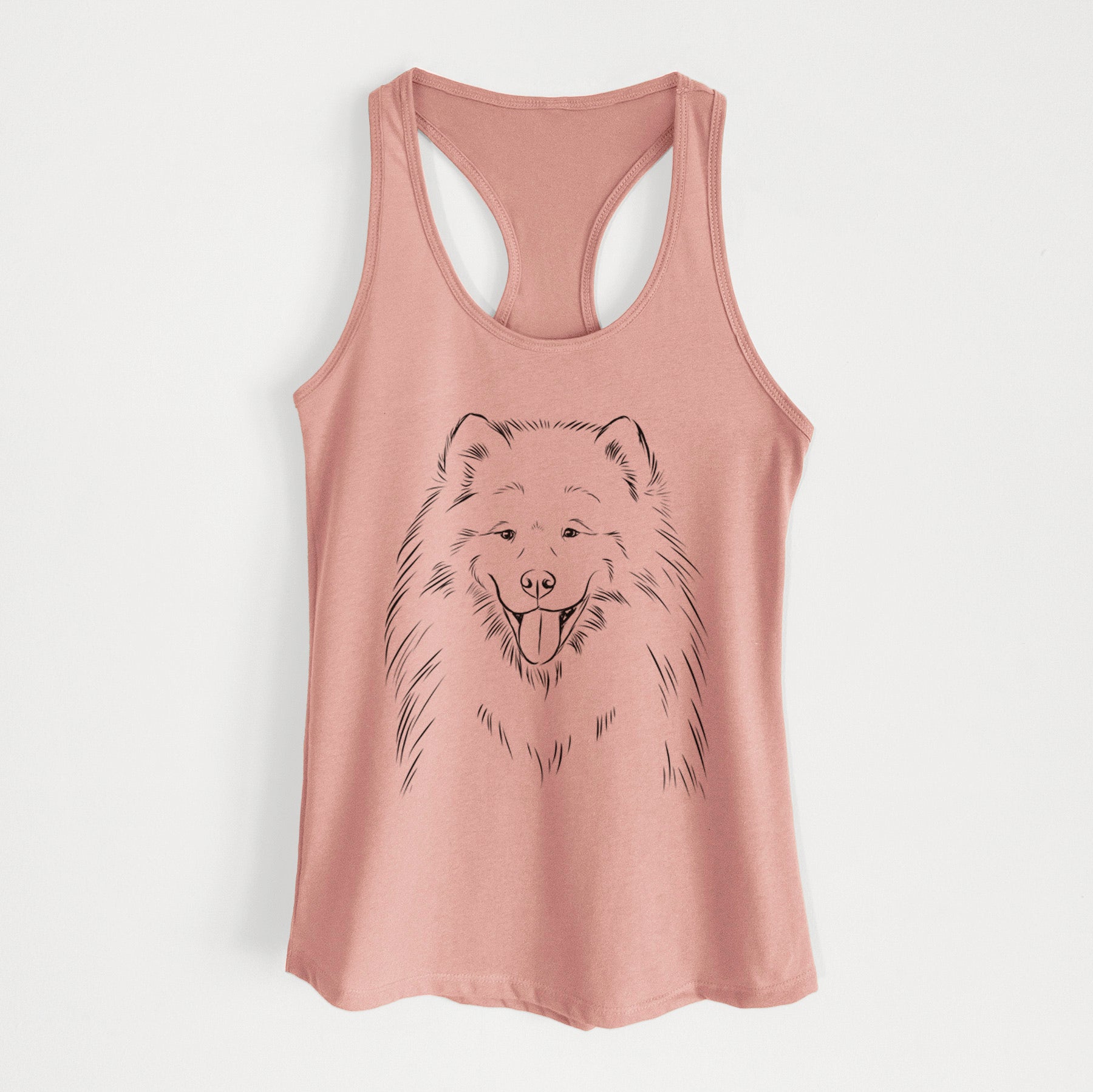 Mikko the Samoyed - Women's Racerback Tanktop