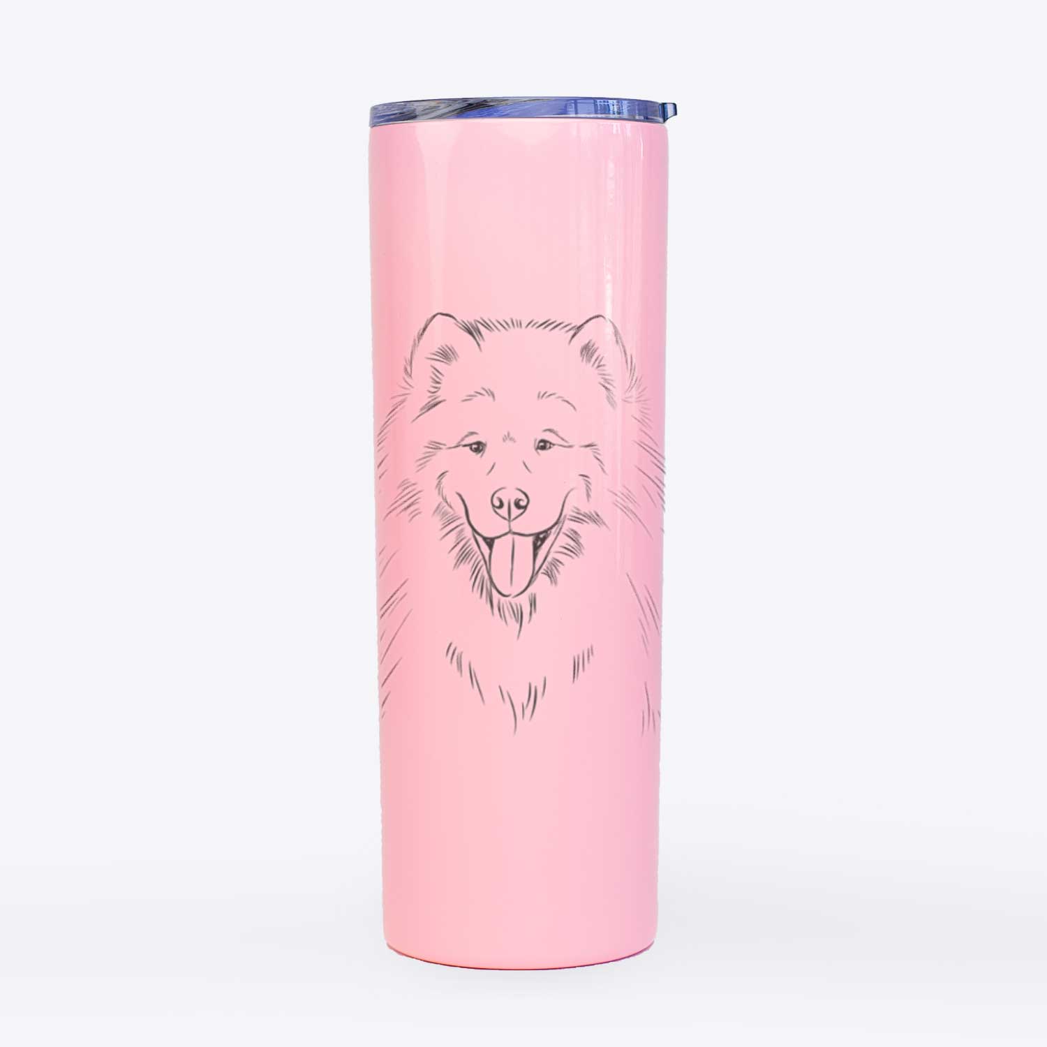 Mikko the Samoyed - 20oz Skinny Tumbler