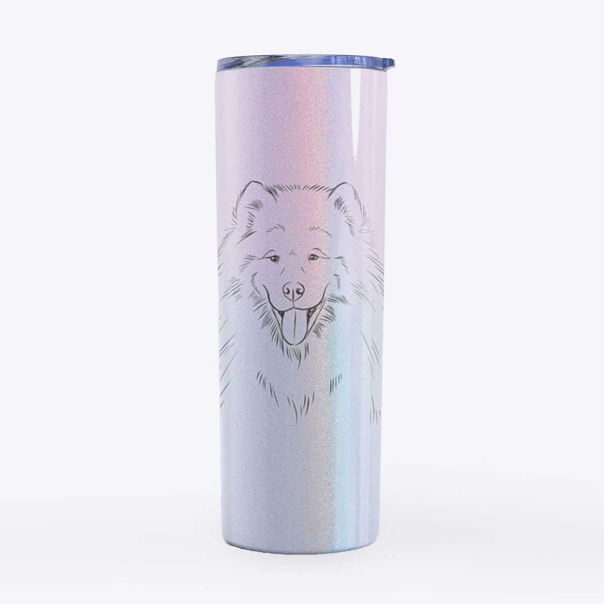 Mikko the Samoyed - 20oz Skinny Tumbler