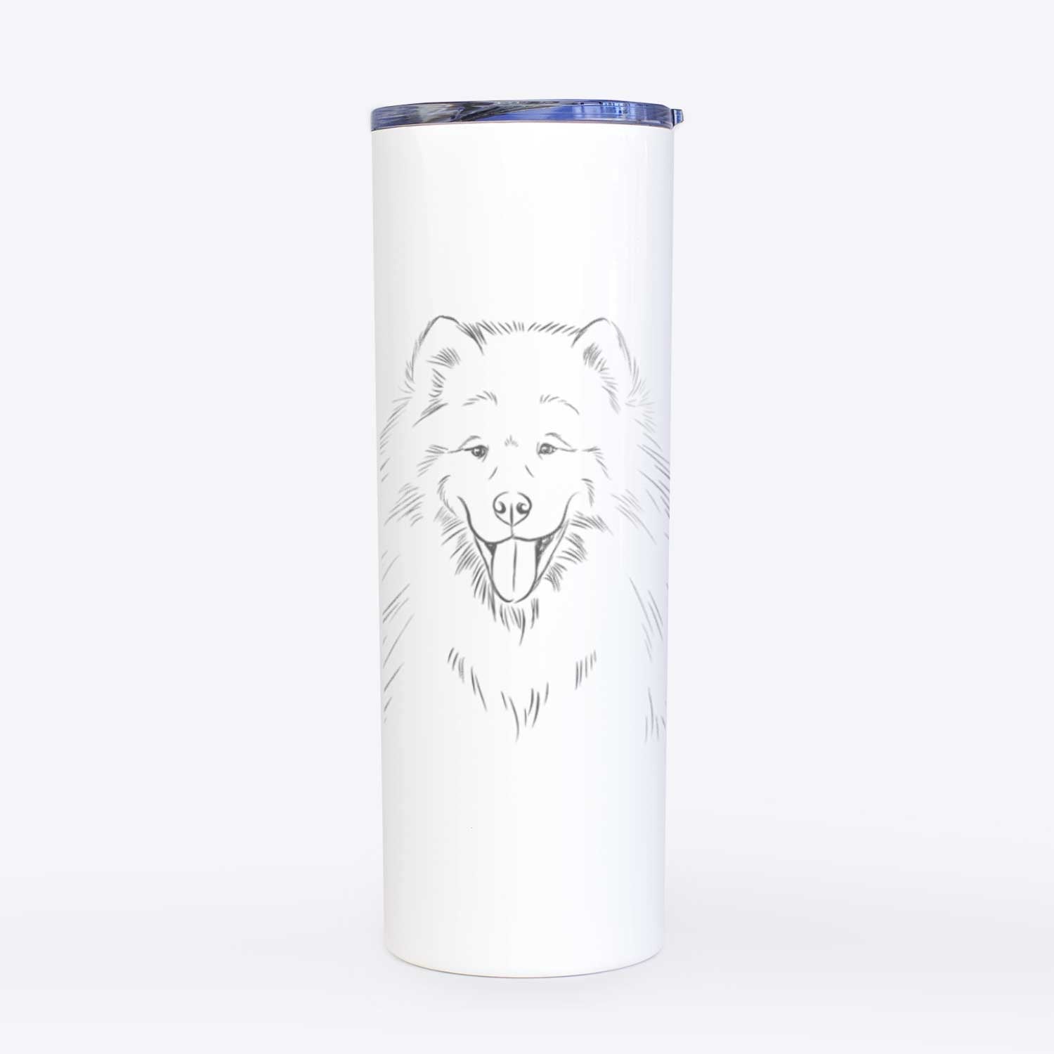 Mikko the Samoyed - 20oz Skinny Tumbler