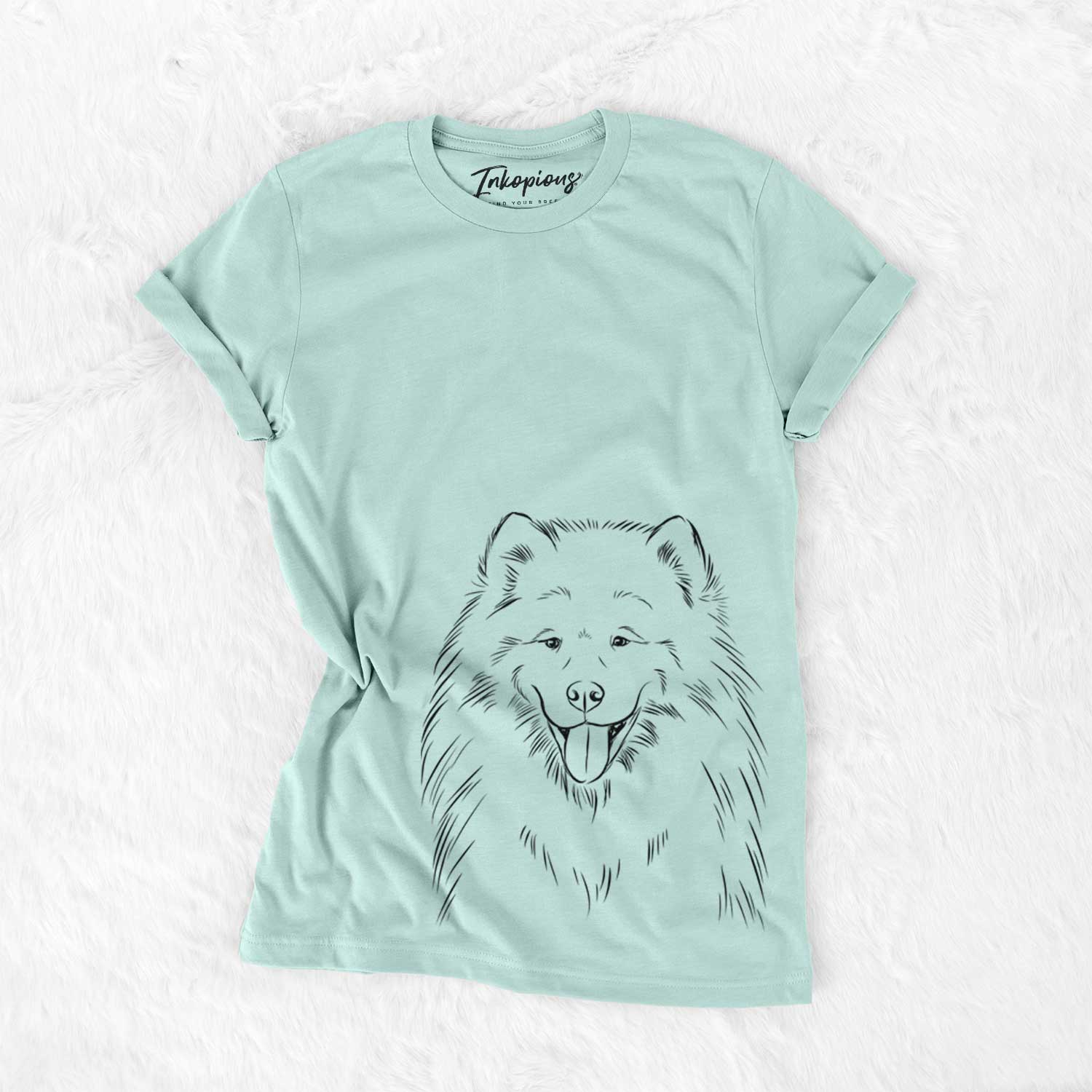 Bare Mikko the Samoyed - Unisex Crewneck