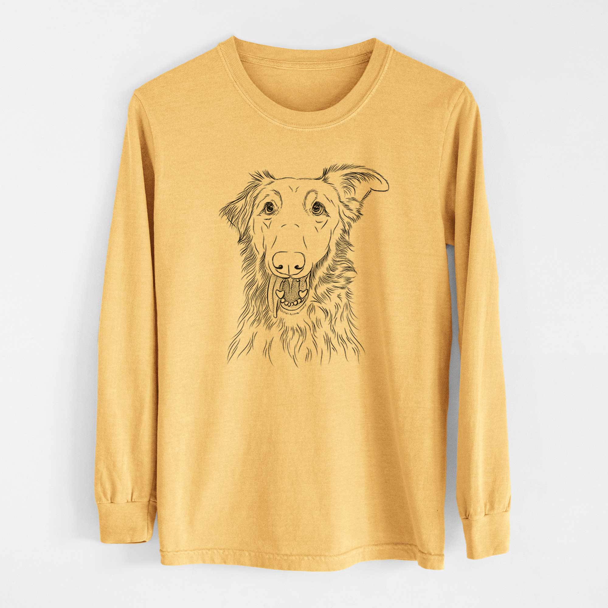 Bare Mila the Mixed Breed - Heavyweight 100% Cotton Long Sleeve