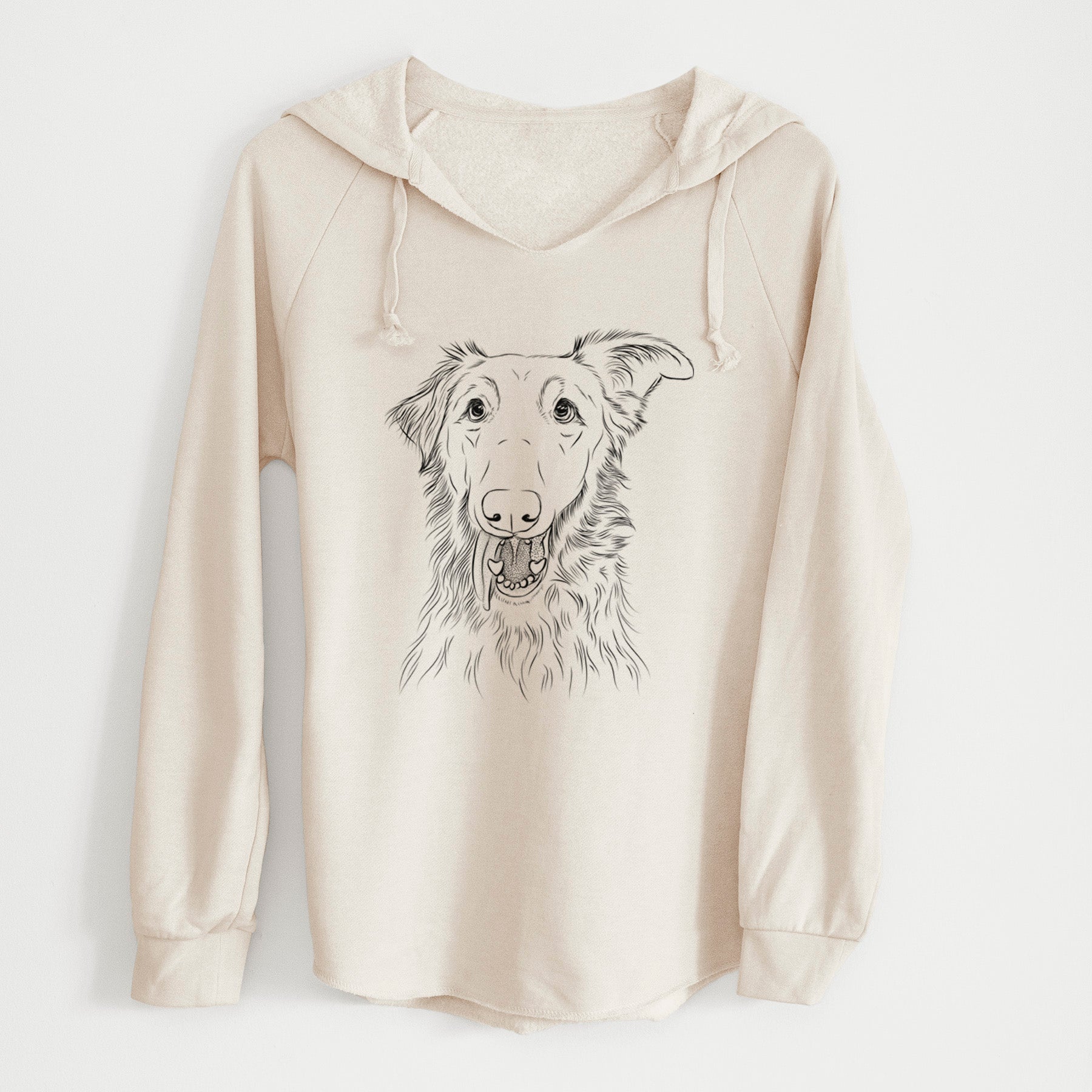 Bare Mila the Mixed Breed - Cali Wave Hooded Sweatshirt