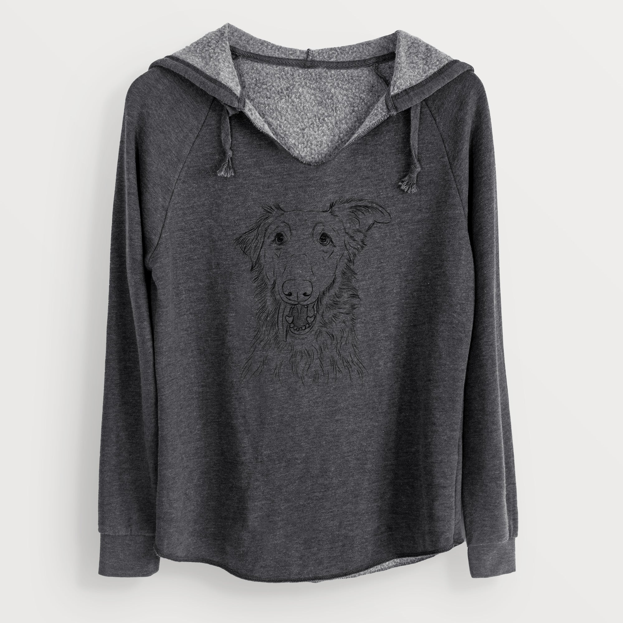 Bare Mila the Mixed Breed - Cali Wave Hooded Sweatshirt