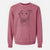 Bare Mila the Mixed Breed - Unisex Pigment Dyed Crew Sweatshirt