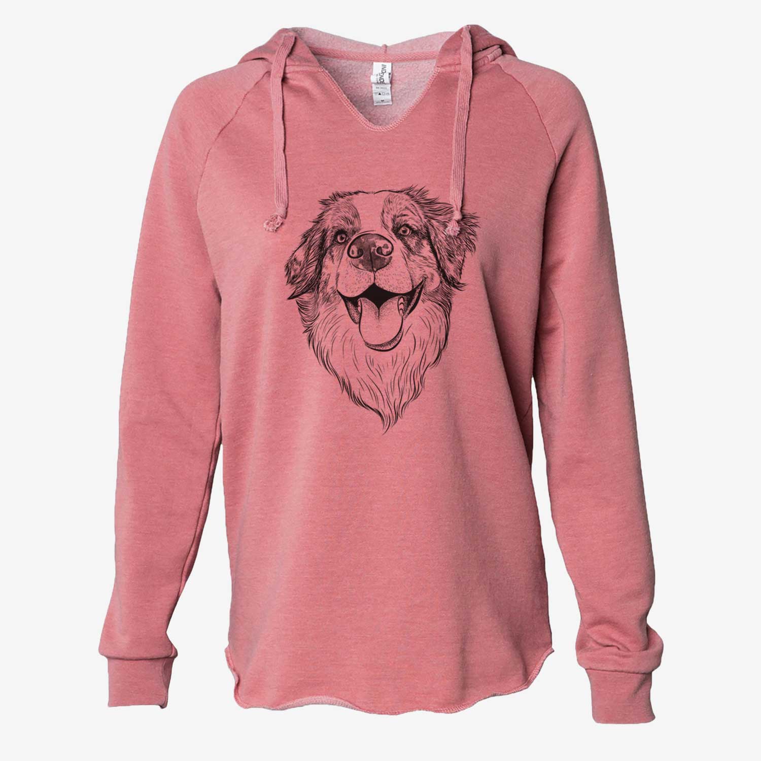 Mila the Australian Shepherd - Cali Wave Hooded Sweatshirt