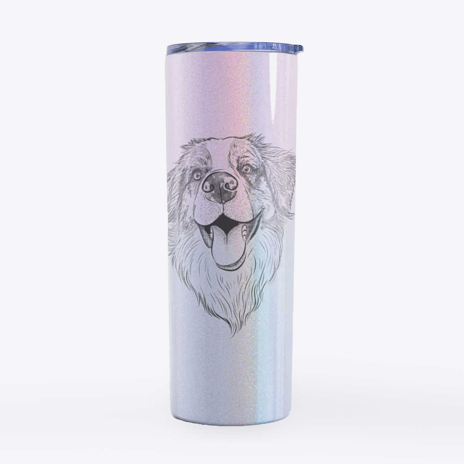 Mila the Australian Shepherd - 20oz Skinny Tumbler