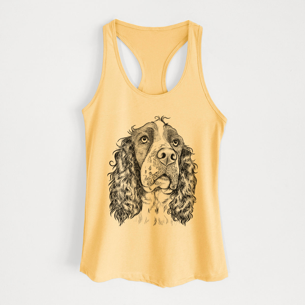 Millie Mae the English Springer Spaniel - Women's Racerback Tanktop