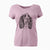 Bare Millie Mae the English Springer Spaniel - Women's V-neck Shirt