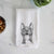 Milo the Pitbull Mix Decorative Hand Towel