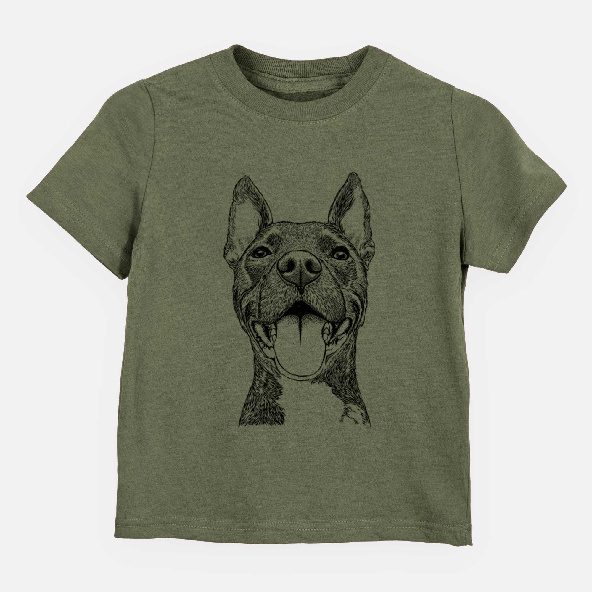 Bare Milo the Pitbull Mix - Kids/Youth/Toddler Shirt