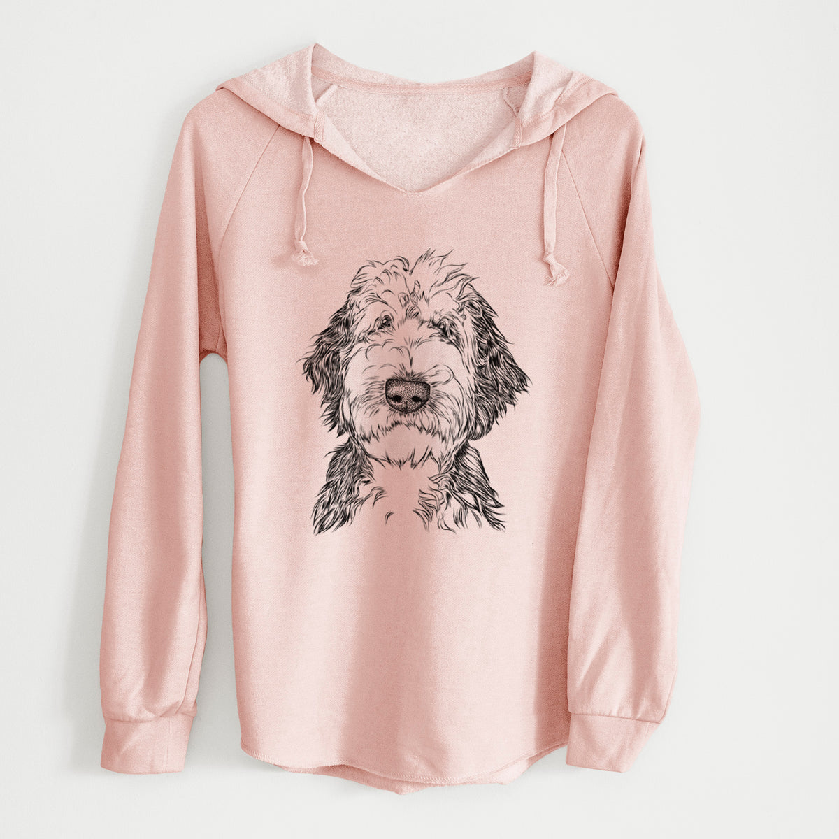 Bare Milo Fluff the Sheepadoodle - Cali Wave Hooded Sweatshirt