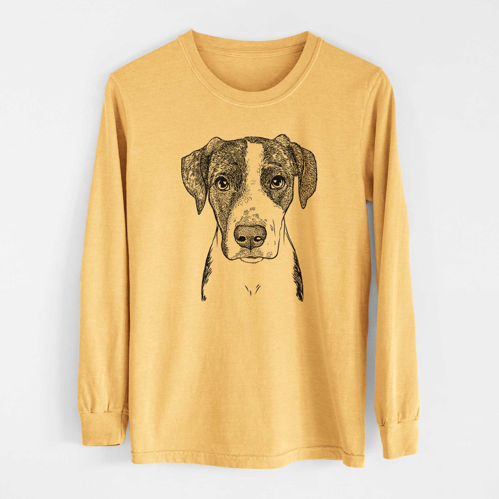 Bare Milo the Mixed Breed - Heavyweight 100% Cotton Long Sleeve