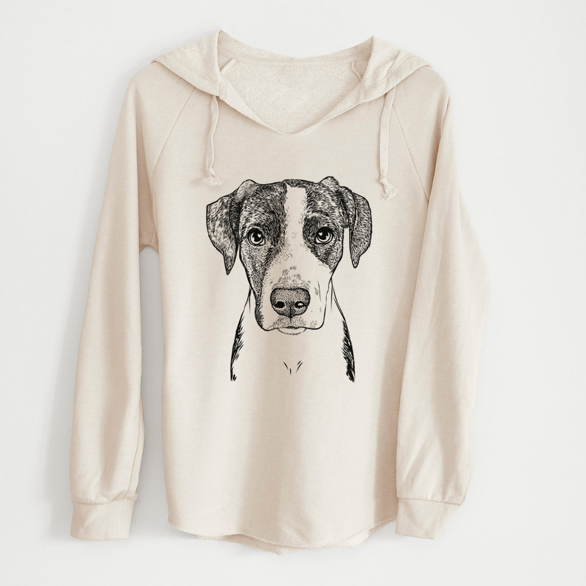 Bare Milo the Mixed Breed - Cali Wave Hooded Sweatshirt