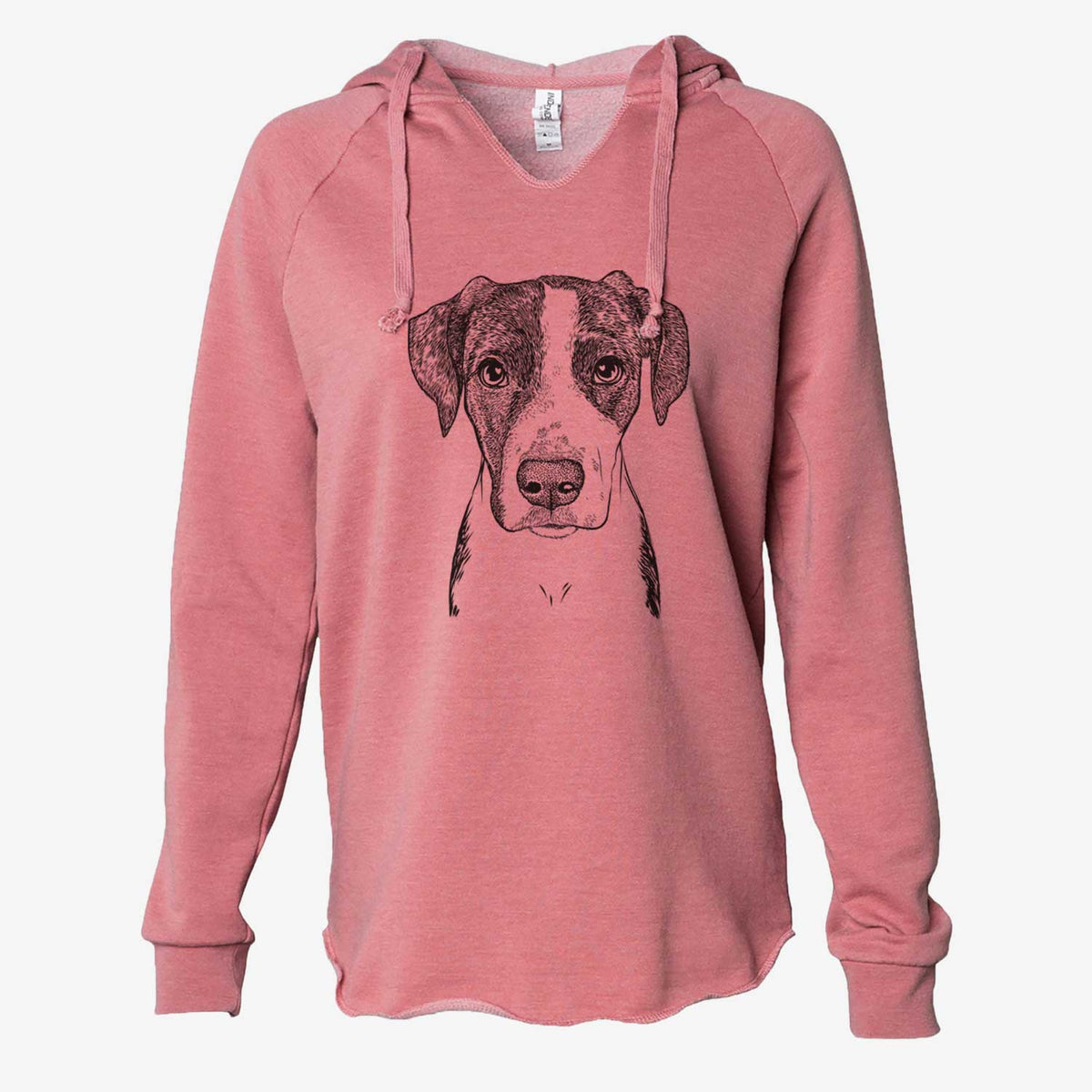 Milo the Mixed Breed - Cali Wave Hooded Sweatshirt
