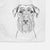 Milton the Schnauzer Decorative Hand Towel