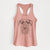 Milton the Schnauzer - Women's Racerback Tanktop