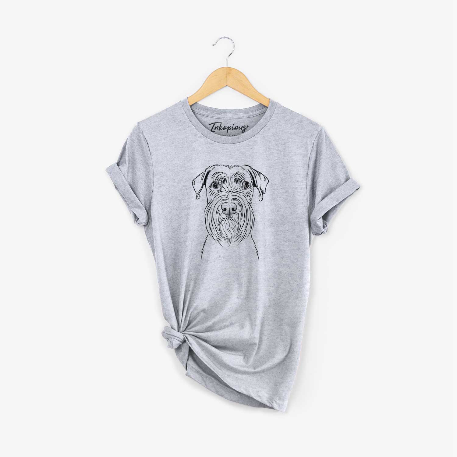 Bare Milton the Schnauzer - Unisex Crewneck