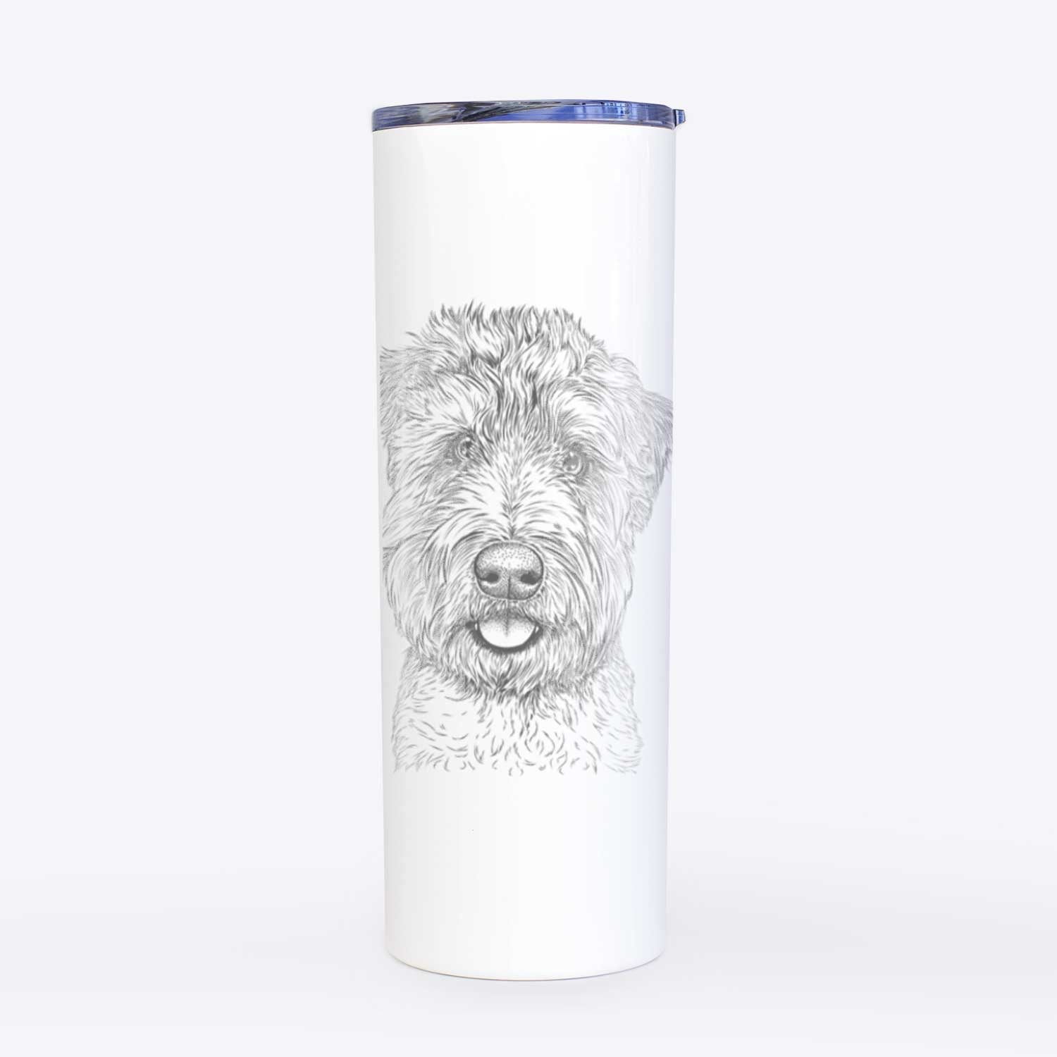 Milton the Soft Coated Wheaten Terrier - 20oz Skinny Tumbler