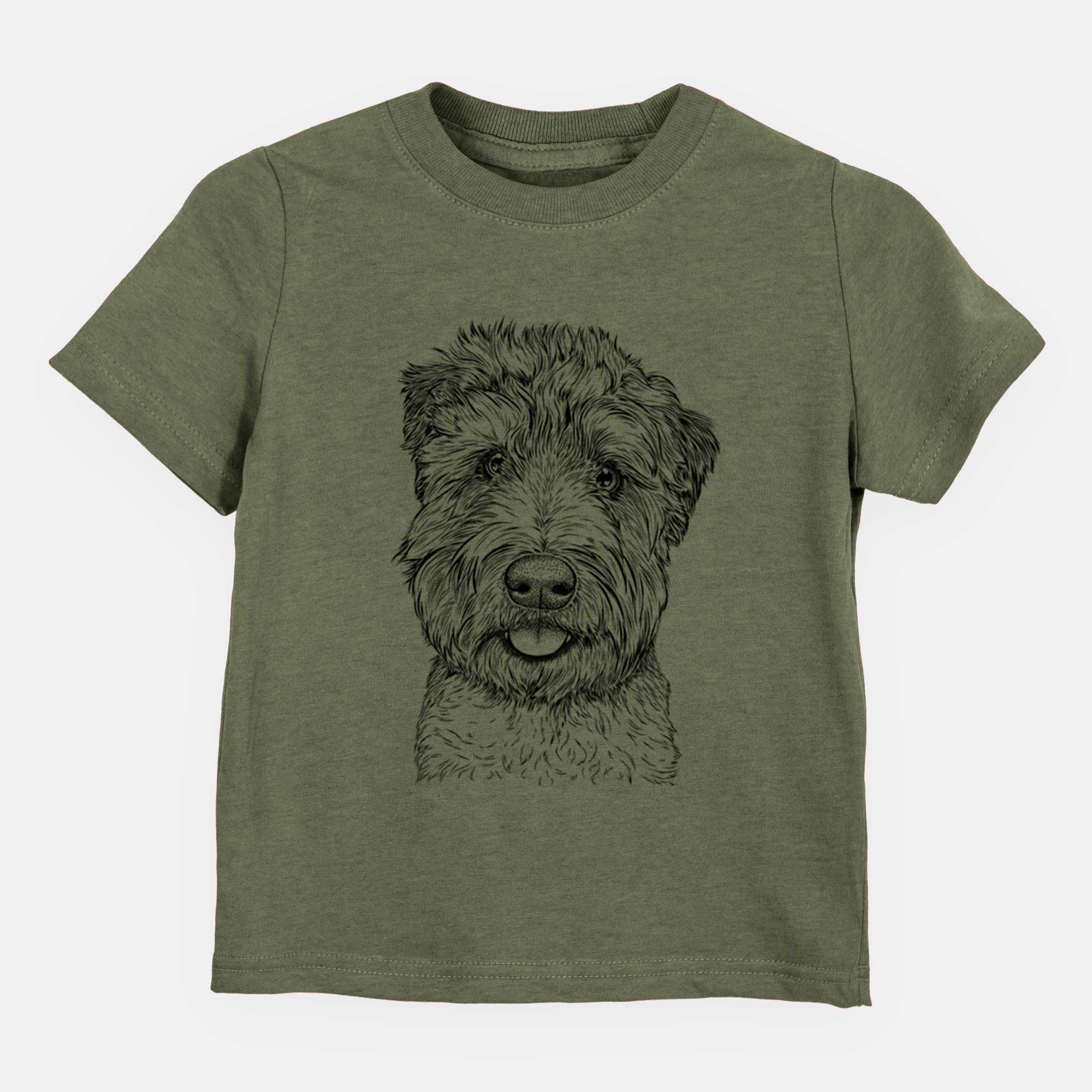 Bare Milton the Soft Coated Wheaten Terrier - Kids/Youth/Toddler Shirt