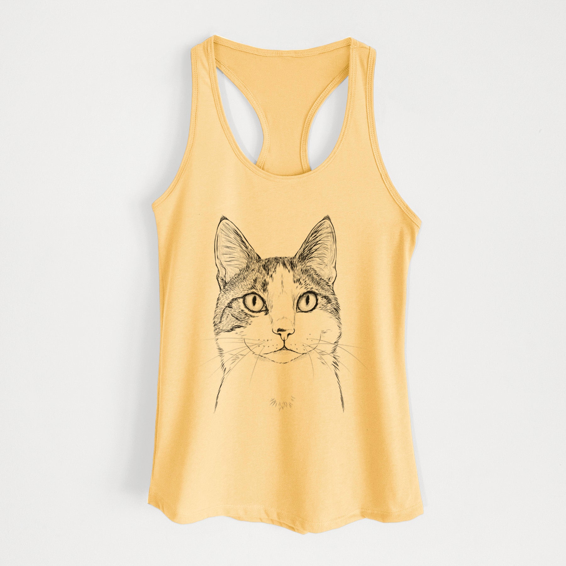 Mini Griffin the Domestic Shorthair Cat - Women's Racerback Tanktop