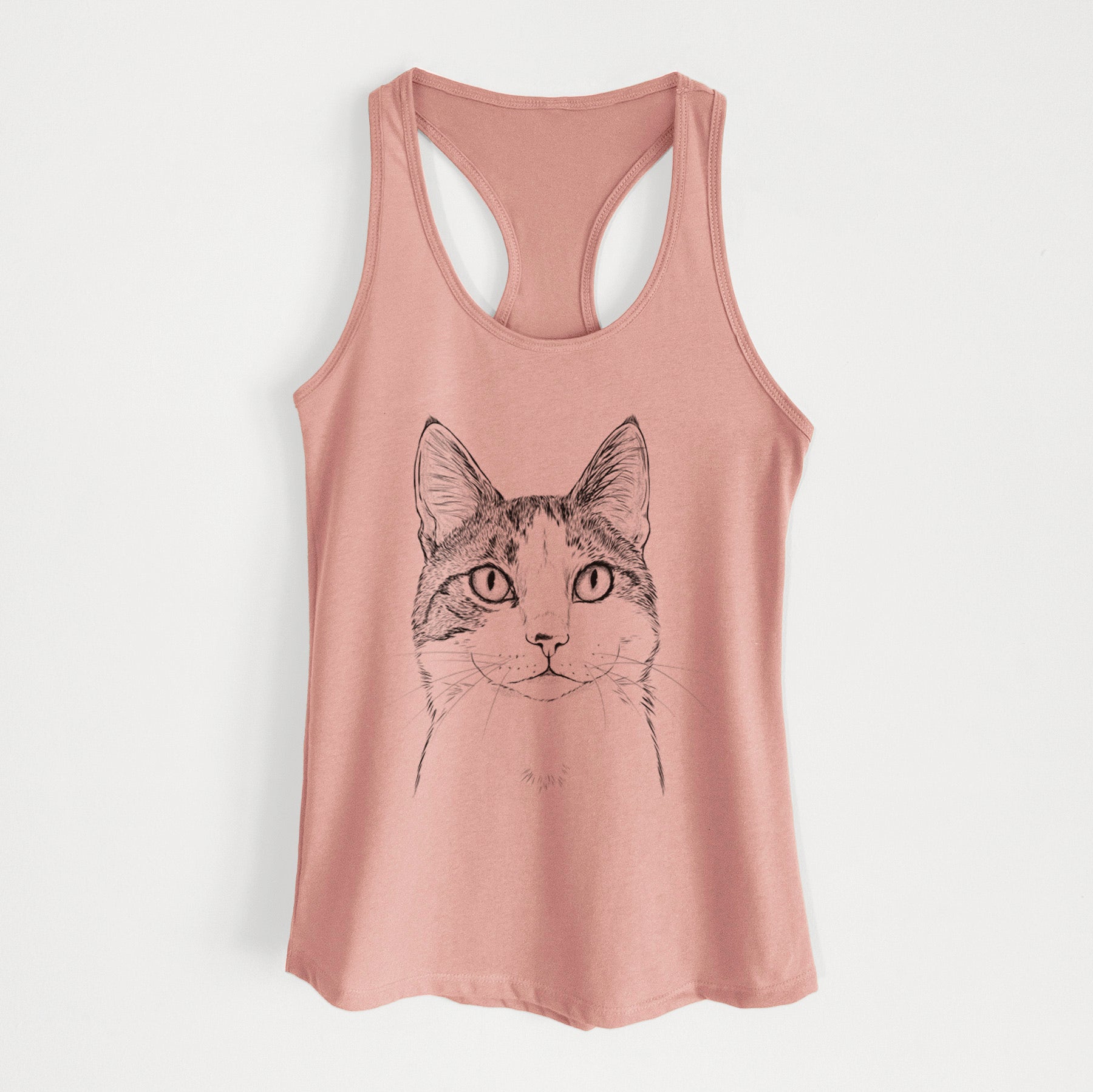 Mini Griffin the Domestic Shorthair Cat - Women's Racerback Tanktop