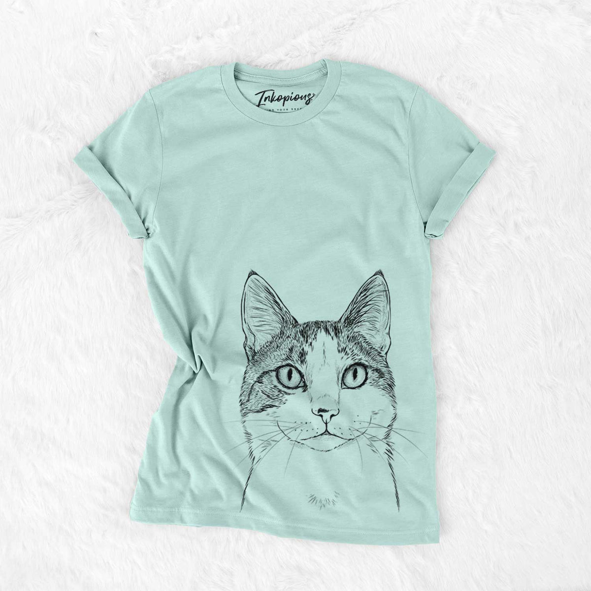 Mini Griffin the Domestic Shorthair Cat - Bella Canvas Unisex Crewneck