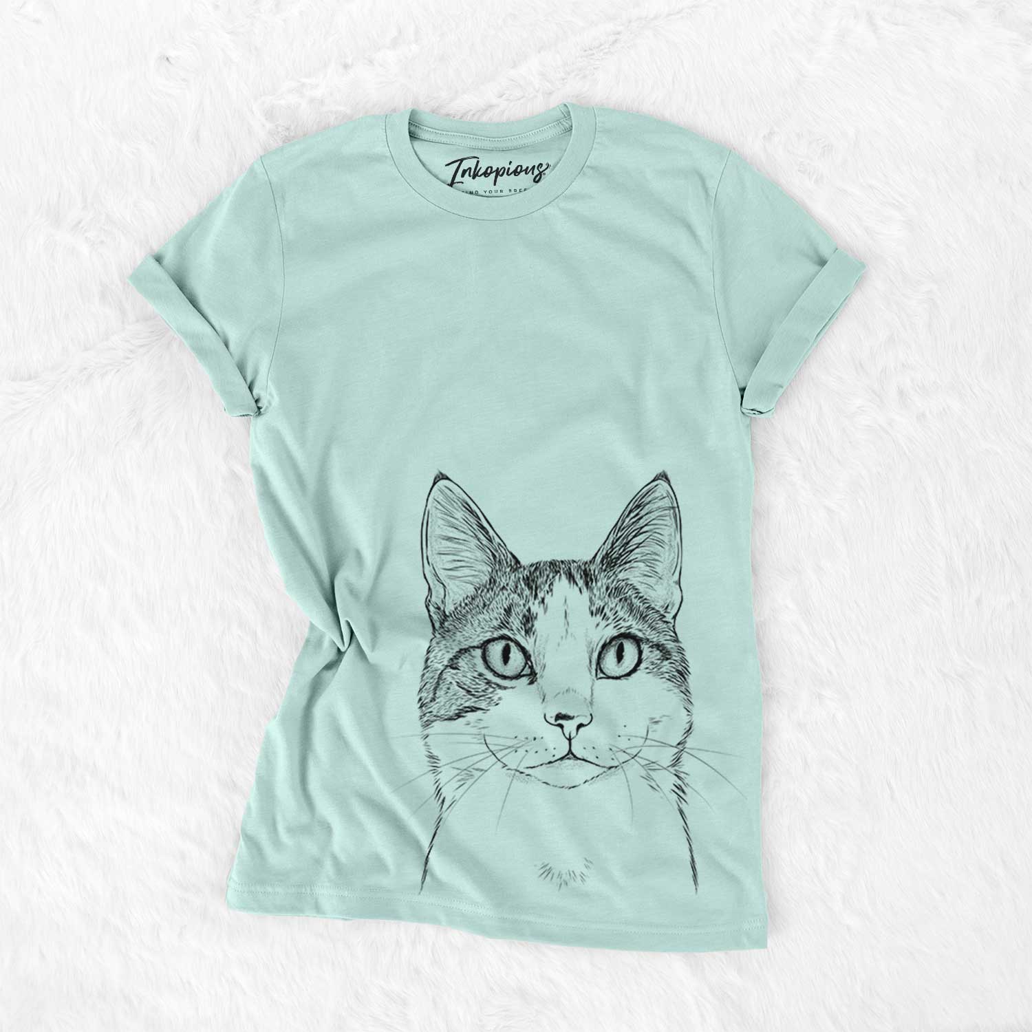 Mini Griffin the Domestic Shorthair Cat - Bella Canvas Unisex Crewneck