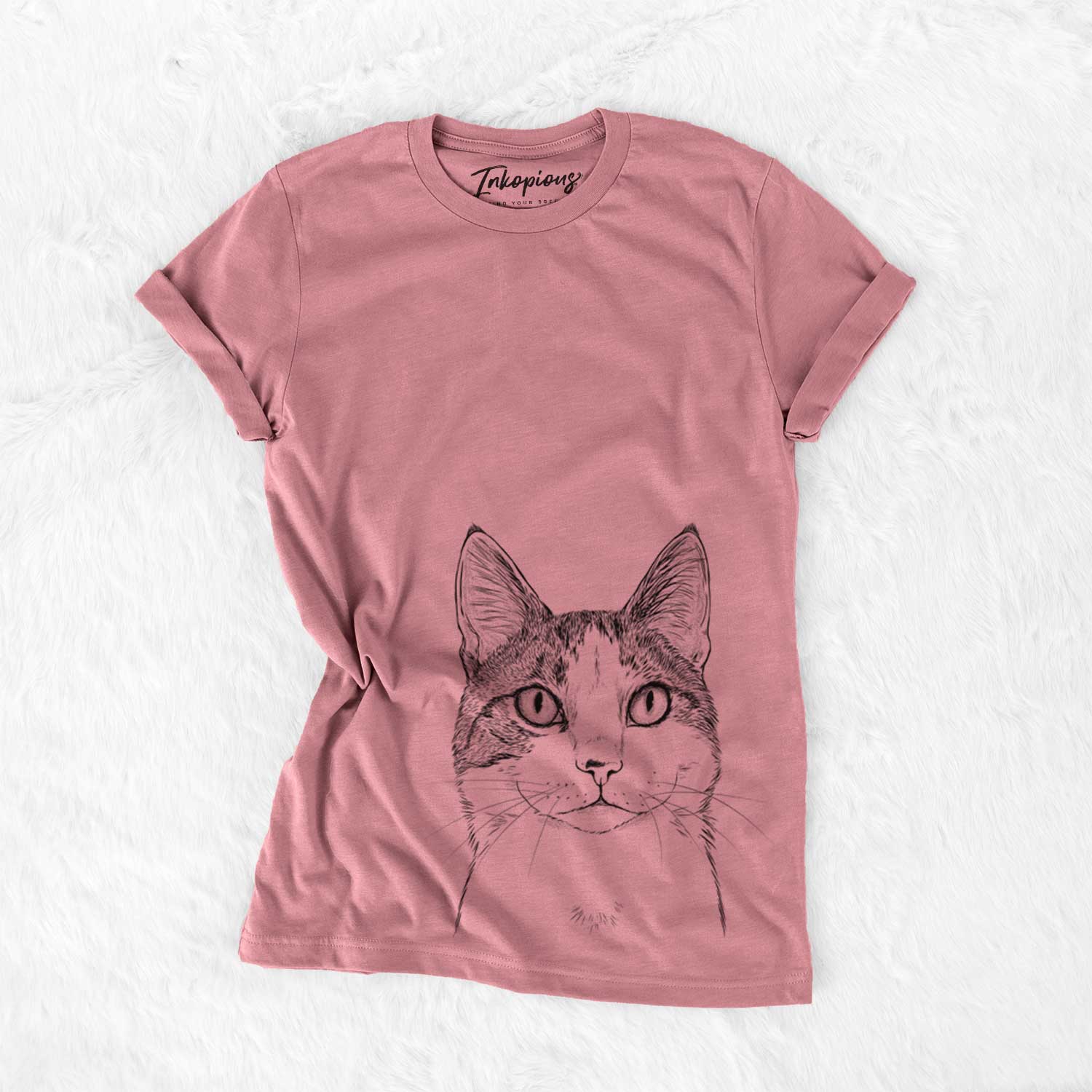 Bare Mini Griffin the Domestic Shorthair Cat - Unisex Crewneck