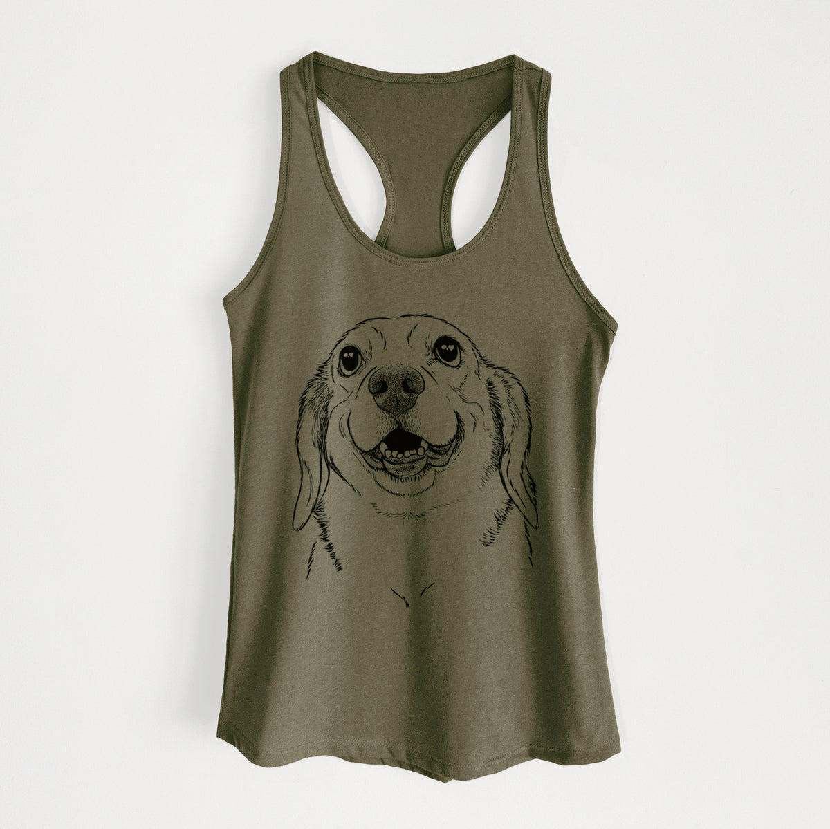 Minnie the Corgle - Women's Racerback Tanktop