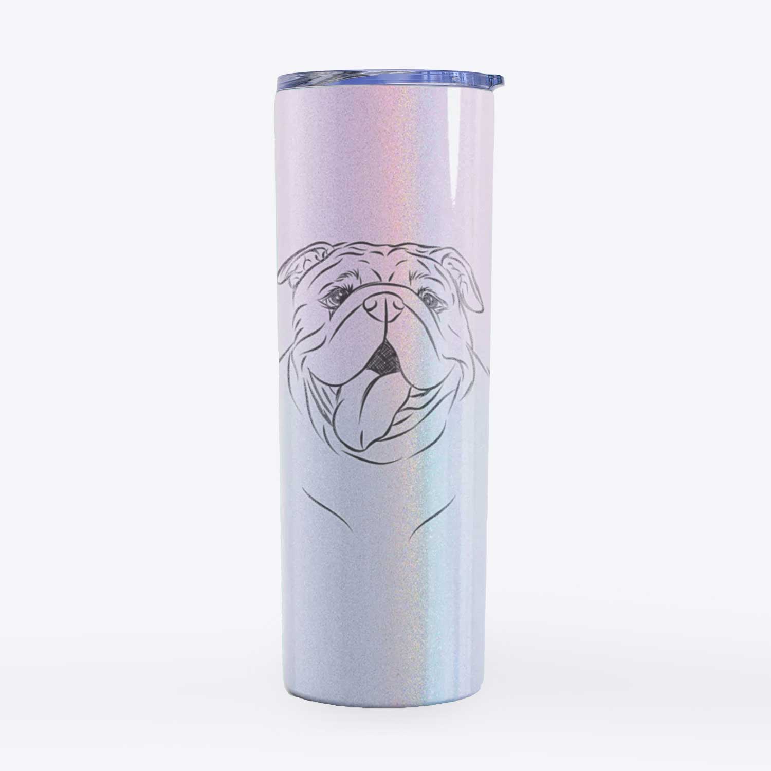 Missy Moo the English Bulldog - 20oz Skinny Tumbler