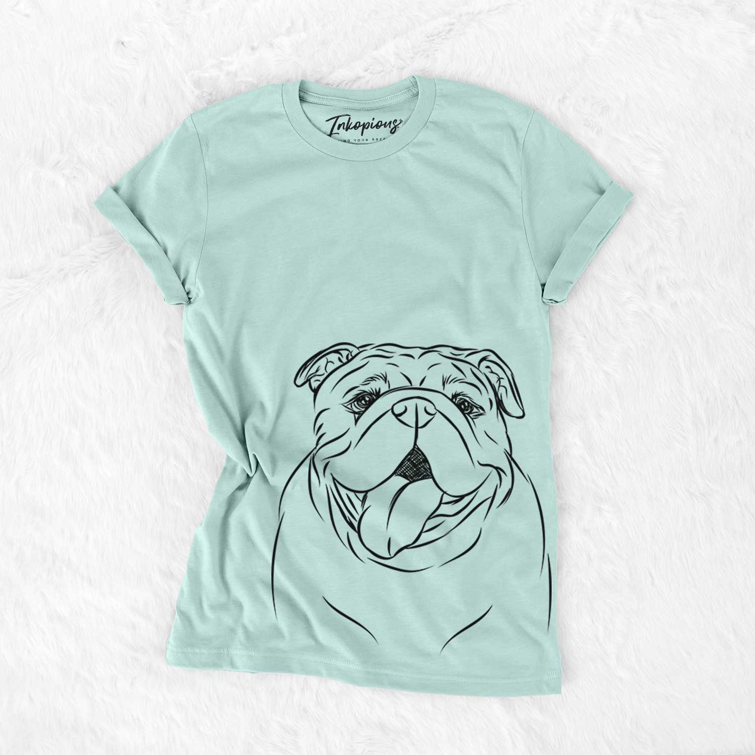 Missy Moo the English Bulldog - Bella Canvas Unisex Crewneck