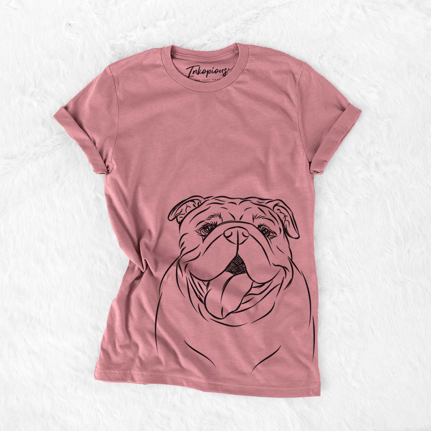 Missy Moo the English Bulldog - Bella Canvas Unisex Crewneck