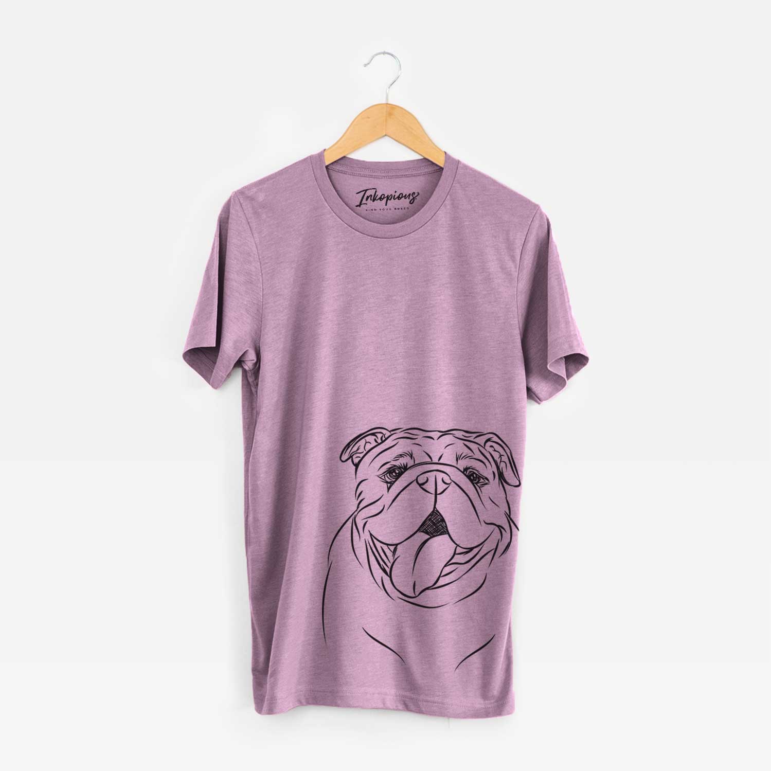 Missy Moo the English Bulldog - Bella Canvas Unisex Crewneck