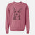 Bare Misty the German Shepherd Mix - Unisex Pigment Dyed Crew Sweatshirt