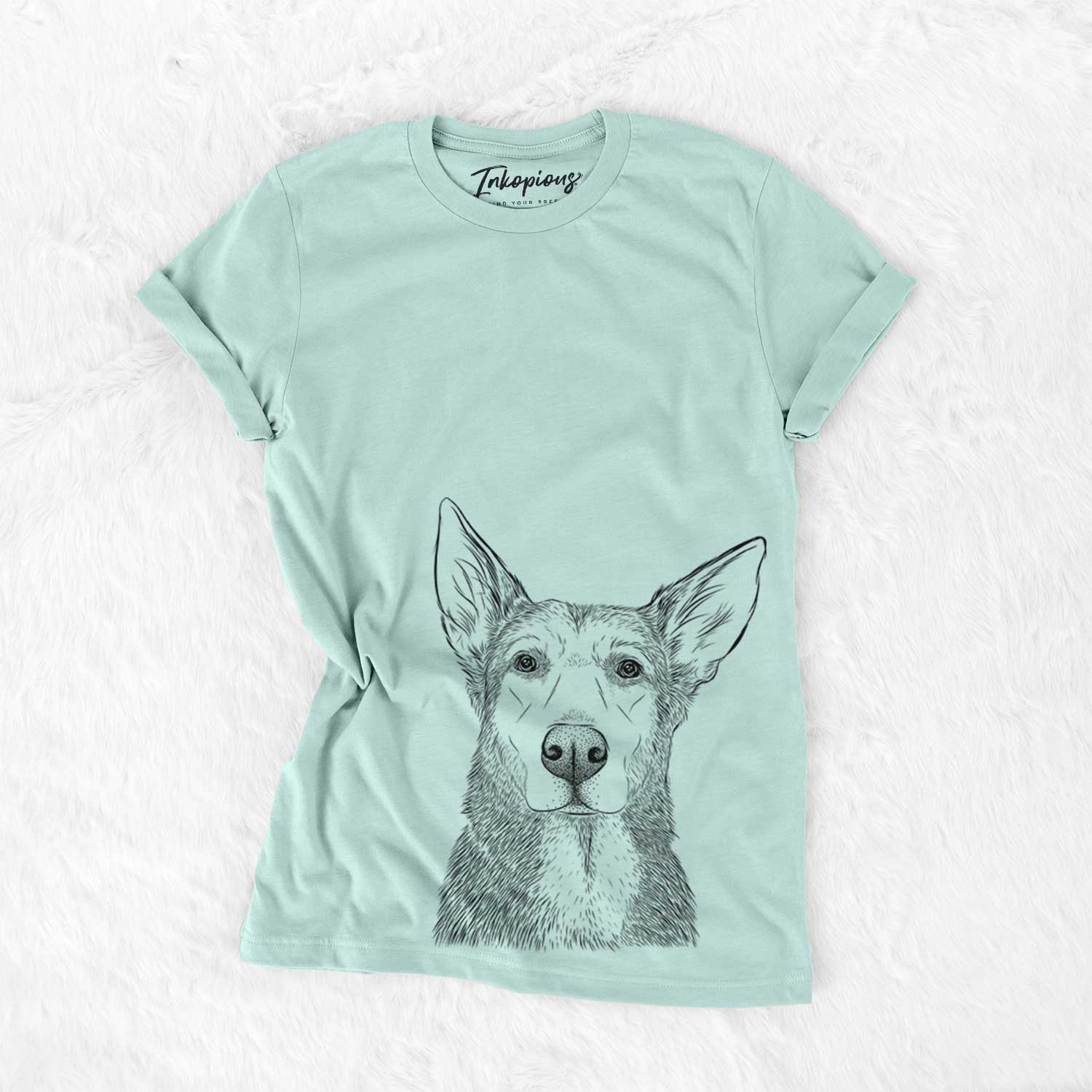 Bare Misty the German Shepherd Mix - Unisex Crewneck