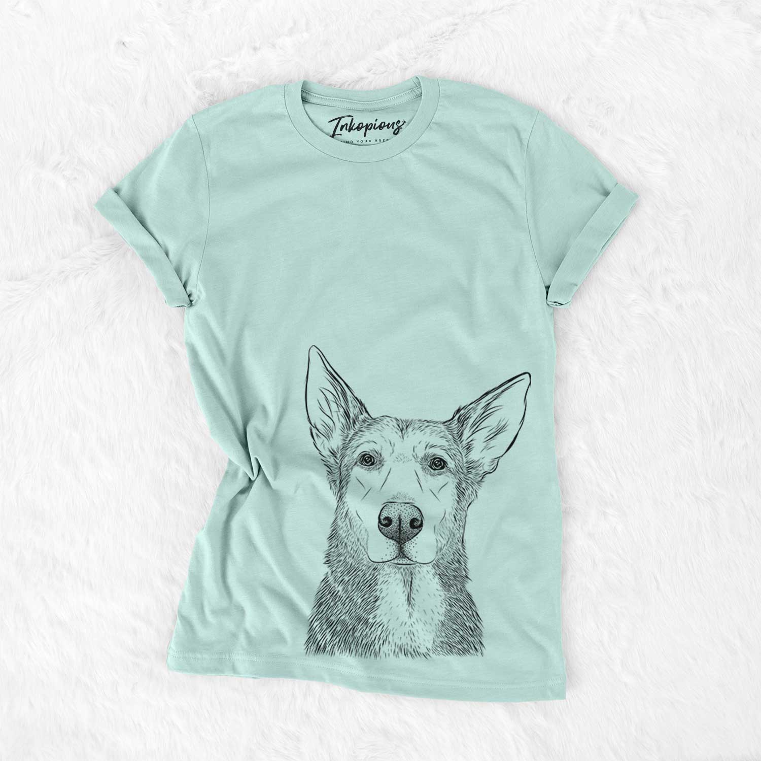 Misty the German Shepherd Mix - Bella Canvas Unisex Crewneck