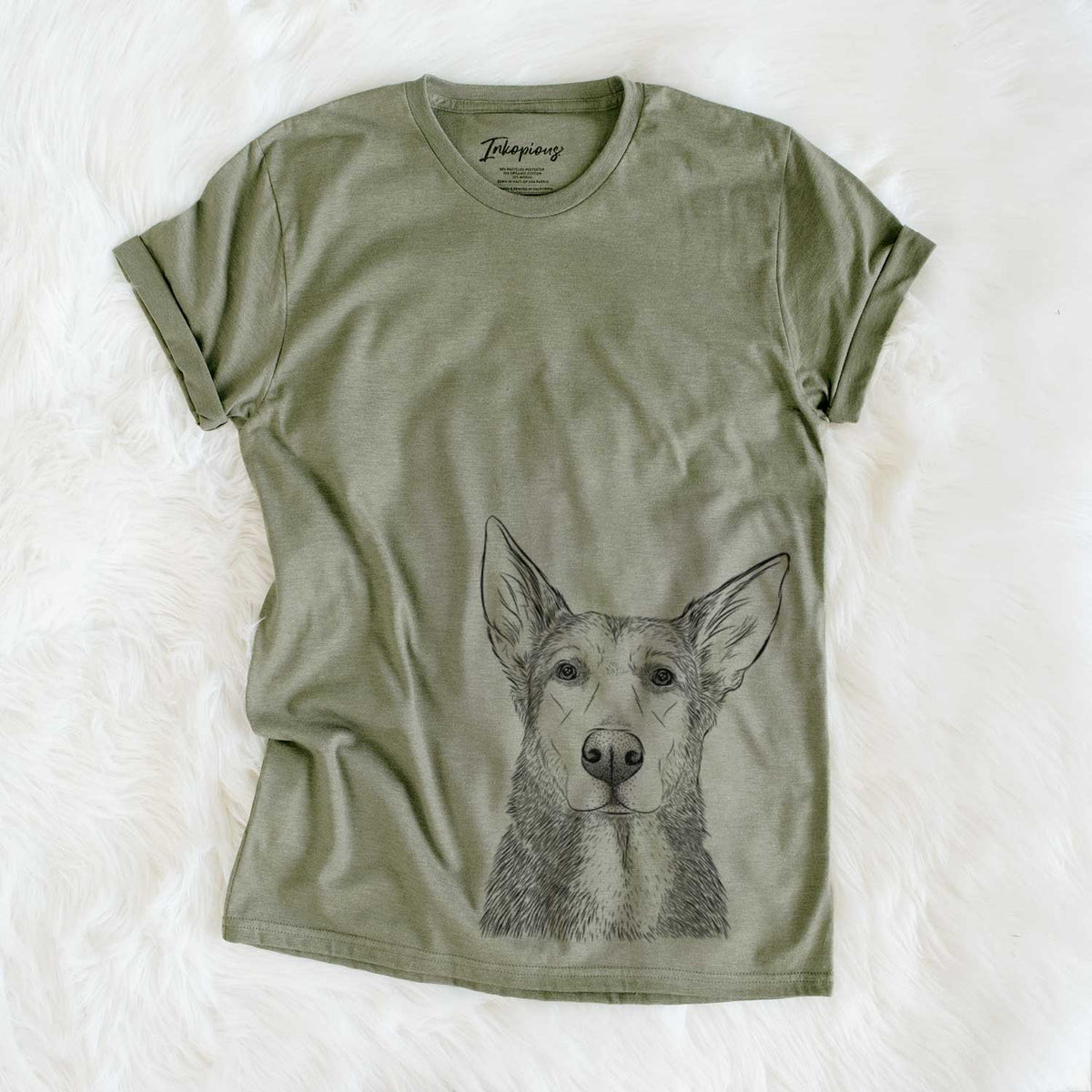 Bare Misty the German Shepherd Mix - Unisex Crewneck