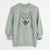 Bare Mitsu the Shiba Inu - Unisex Pigment Dyed Crew Sweatshirt