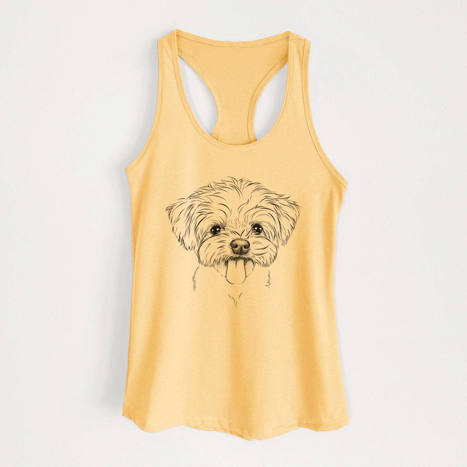Mochi the Maltese - Women's Racerback Tanktop