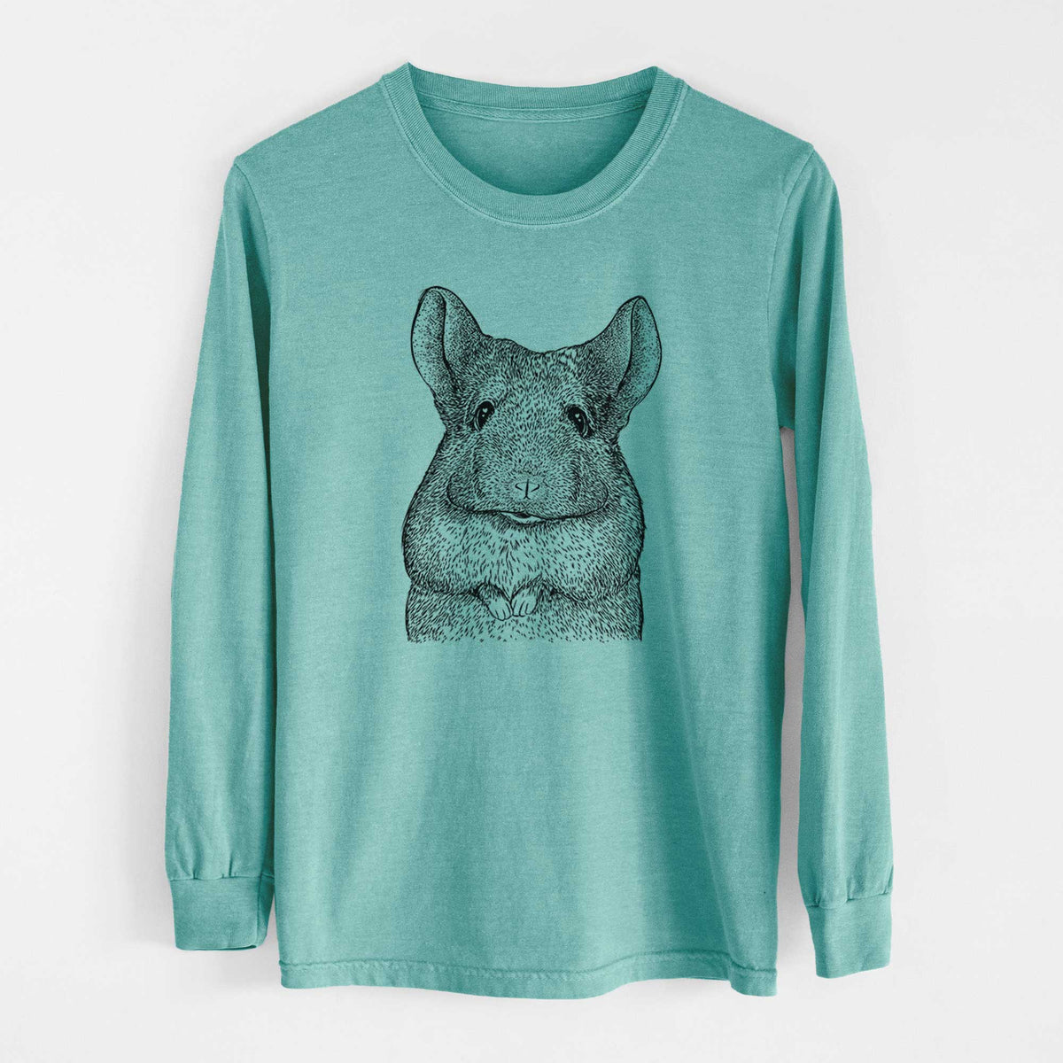 Bare Mojo the Chinchilla - Heavyweight 100% Cotton Long Sleeve