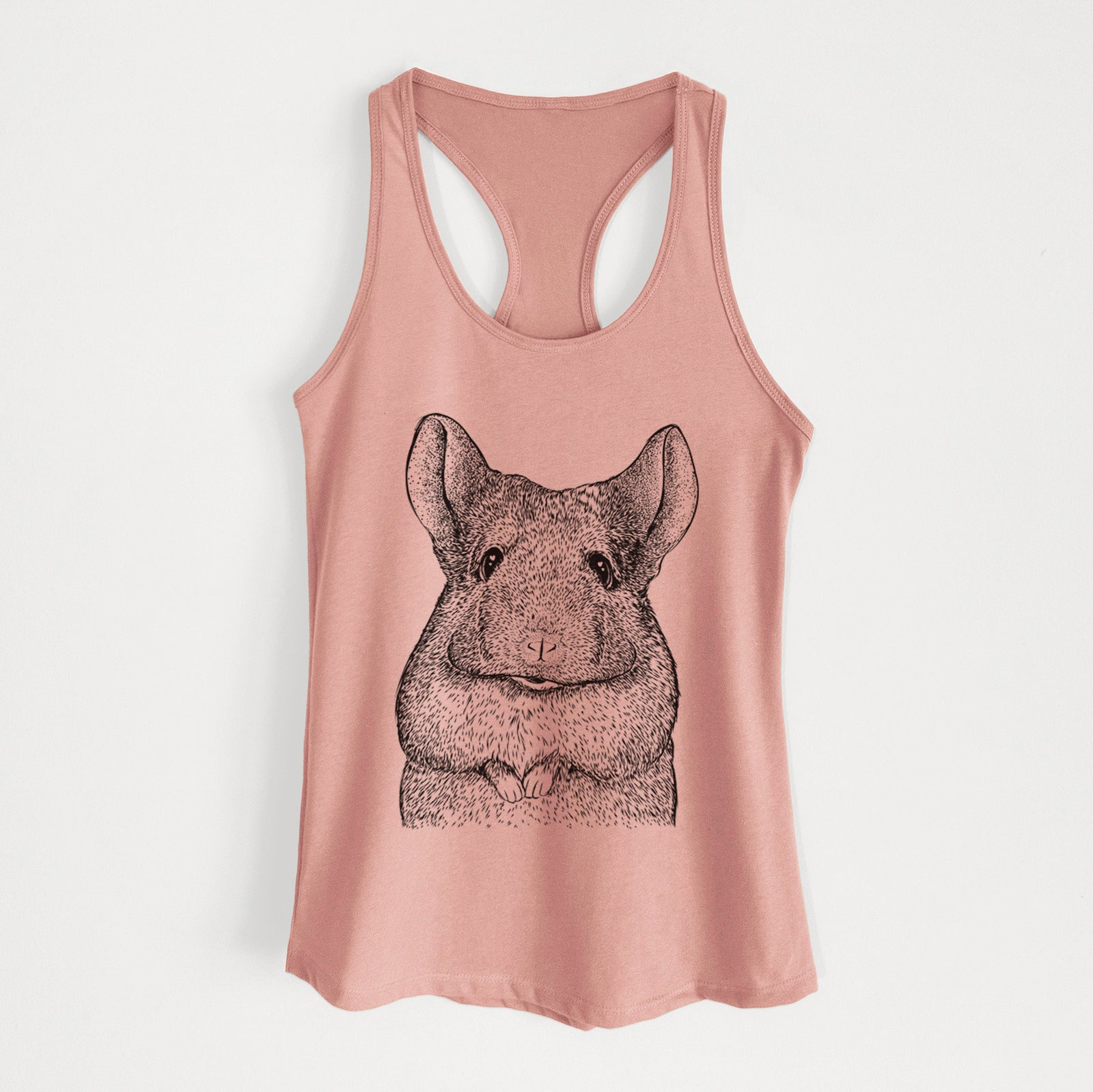 Mojo the Chinchilla - Women's Racerback Tanktop