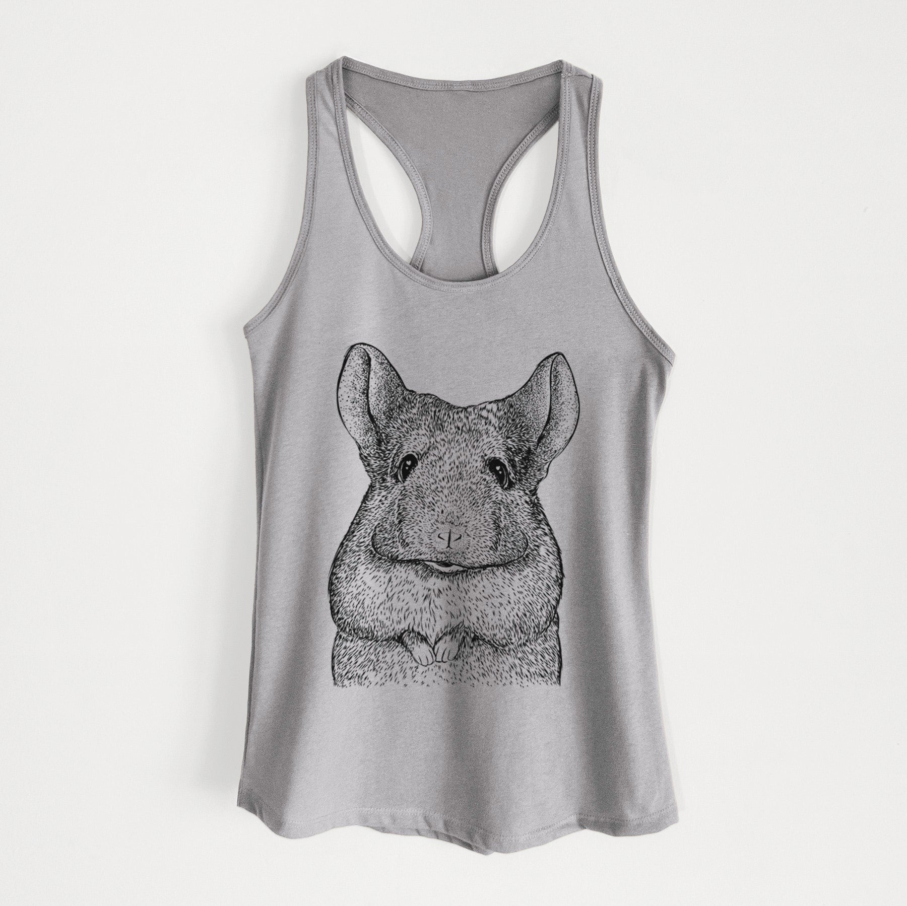 Mojo the Chinchilla - Women's Racerback Tanktop